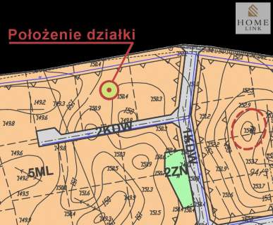 Działka z MPZP Olsztyn 20 minut