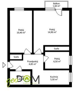 3-pokojowe, 47 m, ul. Nowomiejska, blisko centrum