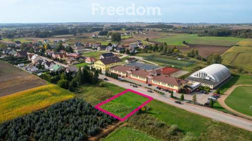 Atrakcyjna działka budowlana 1100m2 z MPZP