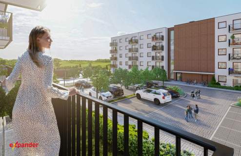 2-pokojowe mieszkanie z balkonem 36,96 m Starogard Gdański