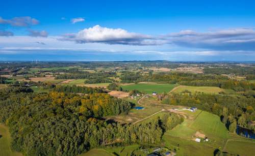 Działka 2650 m z rozpoczętą budową Częstocin