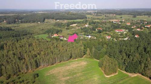 Działka budowlana z warunkami zabudowy Ługwałd