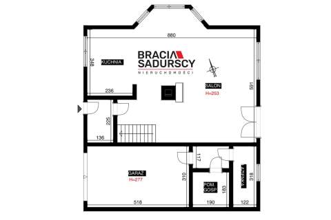 Bibice/Dom z Garażem i Tarasem 150m do Wejścia