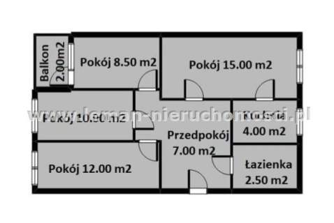 Mieszkanie na sprzedaż, 59,05 m2, Lublin