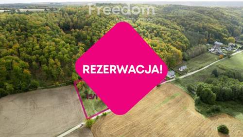 Działka przy lesie   sasiedztwo dwóch jezior 