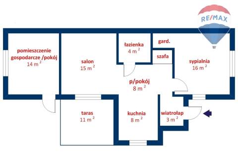 Dom 94 m na działce 770 m Teresin, ul. Lipowa