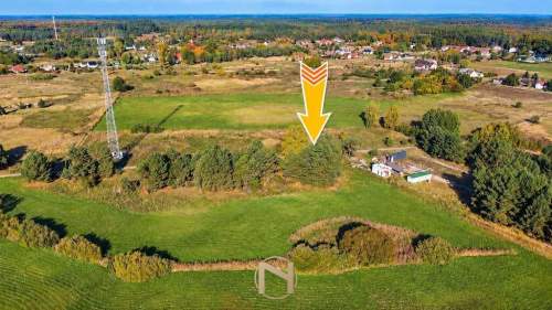 Działka budowlana na sprzedaż, 1213 m2, Łośno