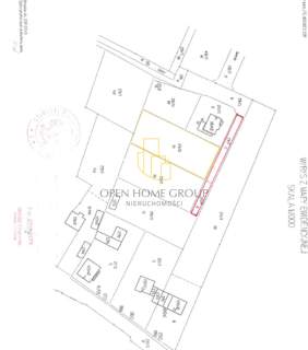 Żerniki Wrocławskie, działka budowlana 1305 m2