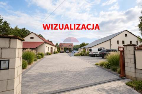 Hala przemysłowa 373 m2 Klwatka Królewska przy trasie DK 12
