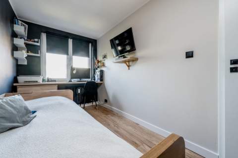  43,5 m 2 sypialnie Balkon Po remoncie