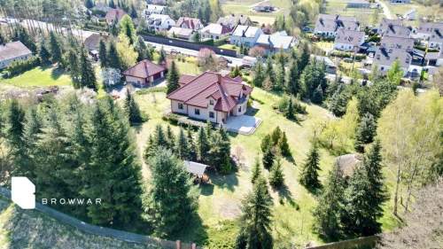 Wyjątkowa rezydencja w otulinie lasu, 7211 m działki, Borówiec