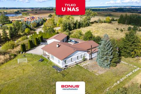 Dom 250 m z garażem i działką inwestycyjną 2,36 h