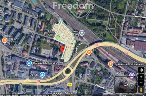 Tarasy Belvedere-2 pokoje-centrum Malborka.