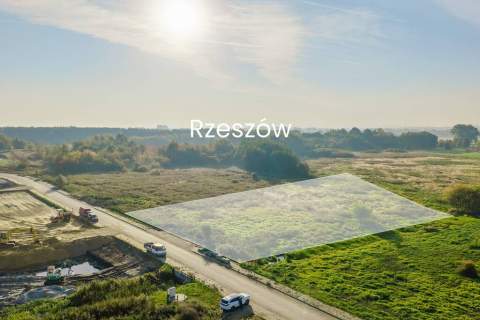 RZESZÓW - DZIAŁKA INWESTYCYJNA 5839 m - PRZY A4