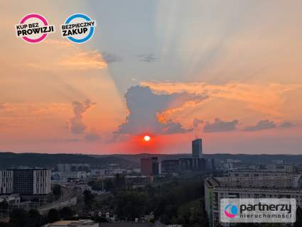 Piękny widok na morze i panoramę Gdańska 17.p.