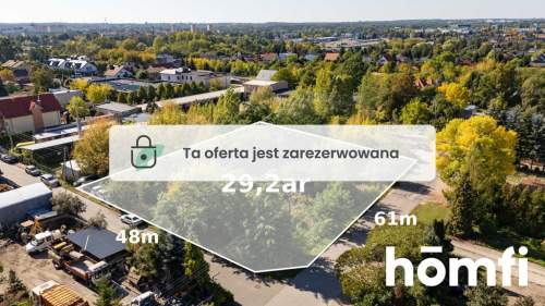 Duża działka w Radomiu pod domy lub usługi