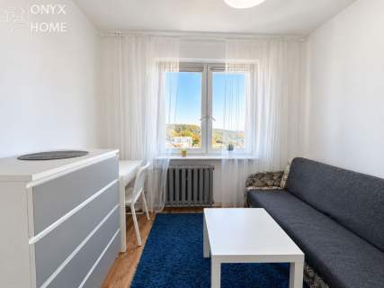 3 pokoje umeblowane Piękny widok Balkon, piwnica