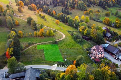 Łapszanka 779 m budowlana przy drodze