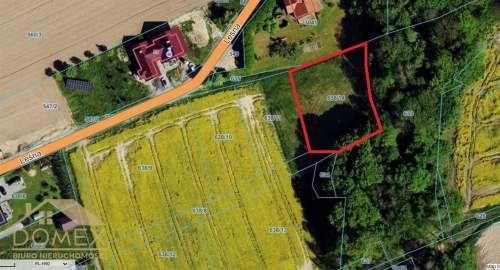 Mazańcowice działka budowlana przy lesie