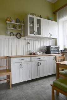 Wieliczka przestronne pokoje, cegła, wysoki sufit, zieleń