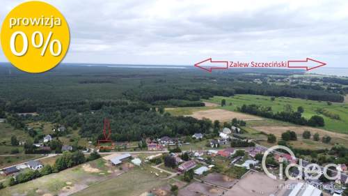 Działka 605m2/Warunki zabudowy/Zalew Szczeciński