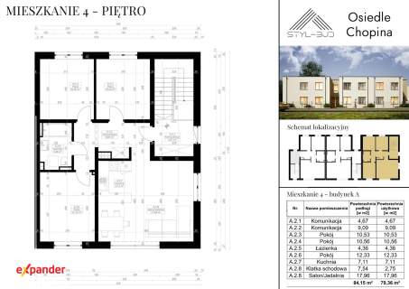 Nowoczesne apartamenty przy ul. Chopina - Częstochowa, Stradom