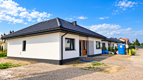 Nowoczesny dom parterowy 103 m - KĘTY Małopolska
