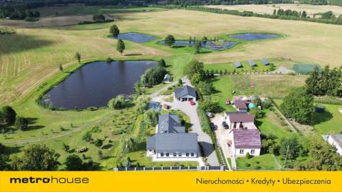 Unikatowa posiadłość 25 ha, basen i 4 stawy