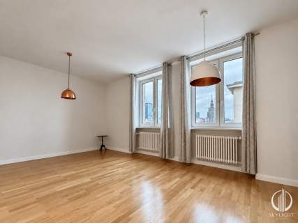 2-pokojowe mieszkanie w centrum - widok na PKiN