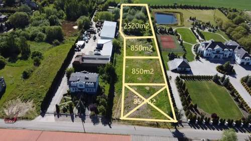 Działka na sprzedaż, 850 m2, Gniezno