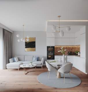 Nowe mieszkanie nad jeziorem w Sztumie - 73,3 m2