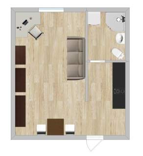 Mokra 25, komfortowa kawalerka, pet-friendly