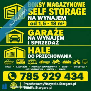 Boksy Magazynowe Garaże Hale Przechowywanie