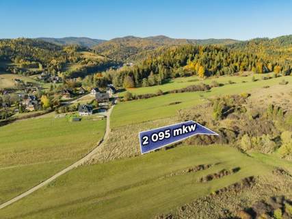 Działka budowlana w Łopusznej z widokiem na Tatry
