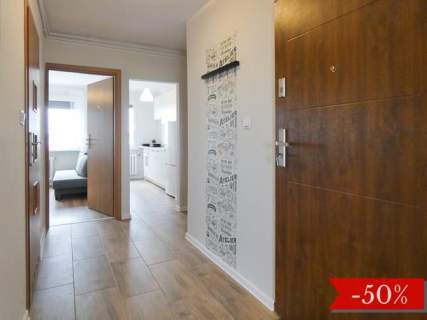 Rozkładowe 3 pokoje z balkonem, 56 m2 - Łużycka 69