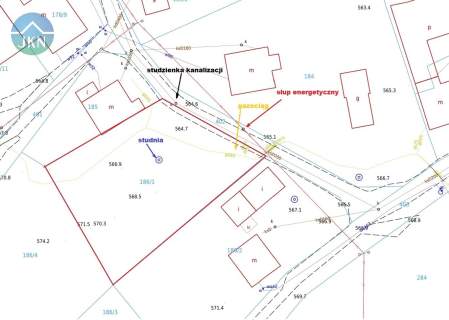 Działka budowlana na sprzedaż, 1062 m2, Ostre