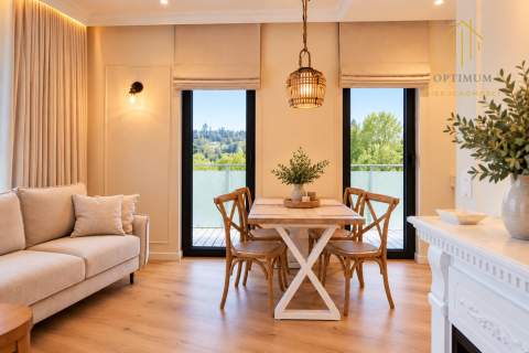 Nowoczesny apartament Olimpijska 57 m miejsce w garażu balkon