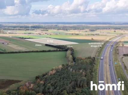 Działka 5 ha Hub Logistyczno-Usługowy A1