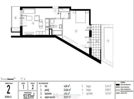 Komfortowe mieszkanie 53,57 m w nowej inwestycji