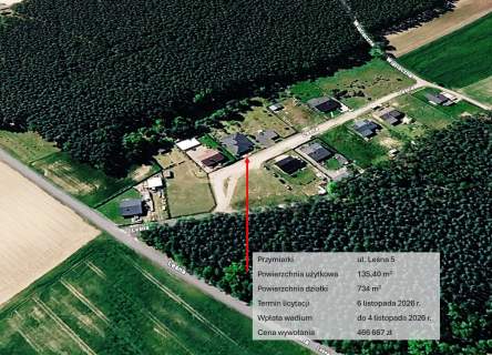 Licytacja, jednorodzinny, do wprowadzenia