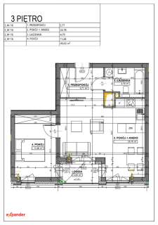Nowe 2-pokojowe 46.72 m2 Centrum blisko Skytower