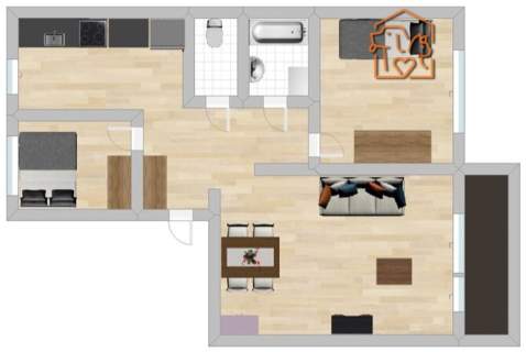 Rozkładowe 3 pokoje, pet-friendly - Podgórska 10b