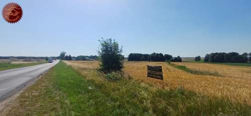 Działka przy trasie 714 Grodzsko Rzgów pow. łódzki wschodni