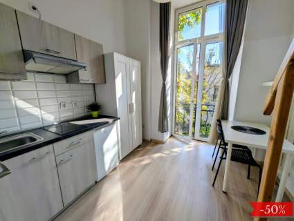 Gdańska 46, Polesie, przytulne studio z antresolą