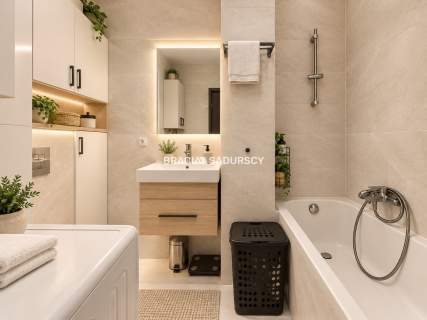 Przestronne studio z ogrodem i tarasam