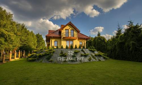 Dom na widokowej działce przy Wieliczce