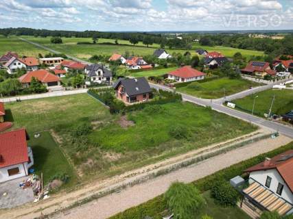 Sprzedam piękną działkę 1288m2, media, Miękinia