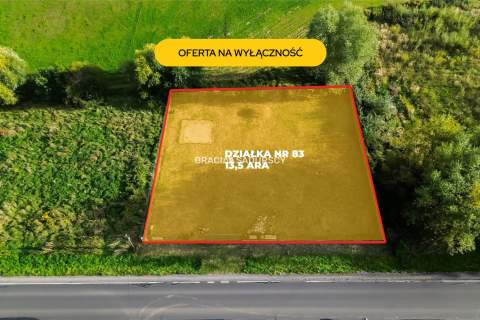 Działka usługowa Łuczyce