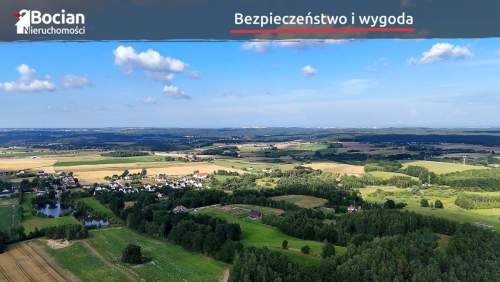 Duża działka pod dwa budynki Blisko jeziora