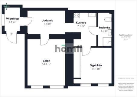 Mieszkanie Bezczynszowe 53 m2 po remoncie